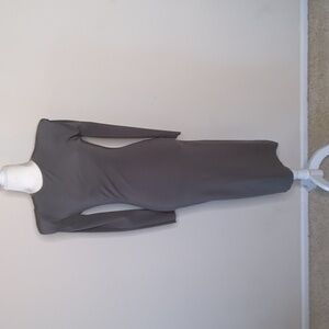 Zara Padded Shoulder Knit Dress